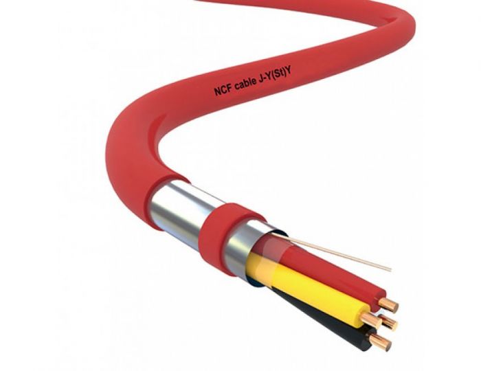 Кабель J-H(st)H 8x2x0,8 пожежної сигналізації вогнестійкий