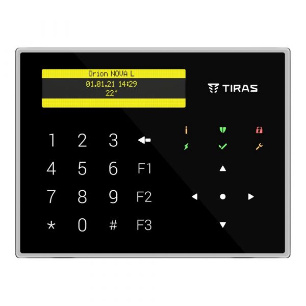 Клавіатура K-GLCD (black)