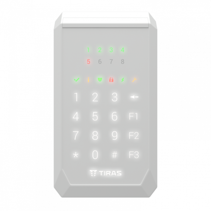 Клавіатура K-PAD8+ (white)
