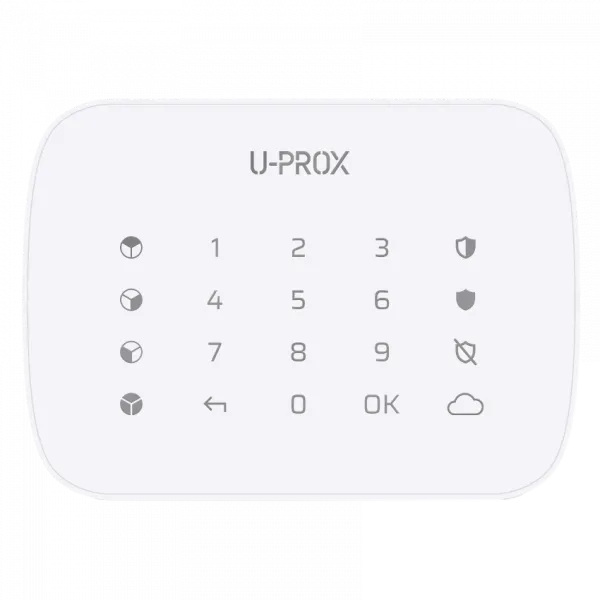 Бездротова сенсорна клавіатура для чотирьох груп U-Prox Keypad G4