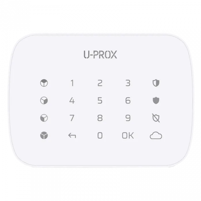 Бездротова сенсорна клавіатура для чотирьох груп U-Prox Keypad G4