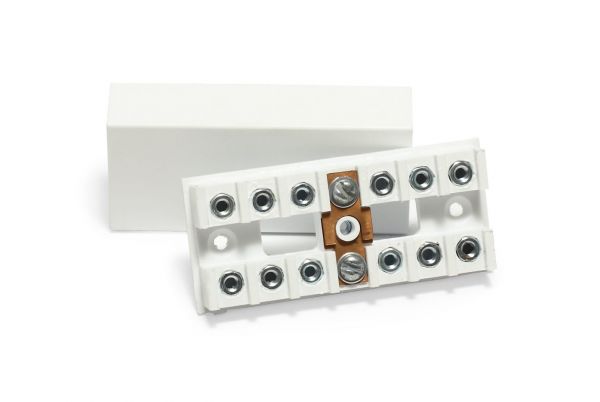 Коробка монтажна з’єднувальна КМС-2-12н у важкогорючому корпусі