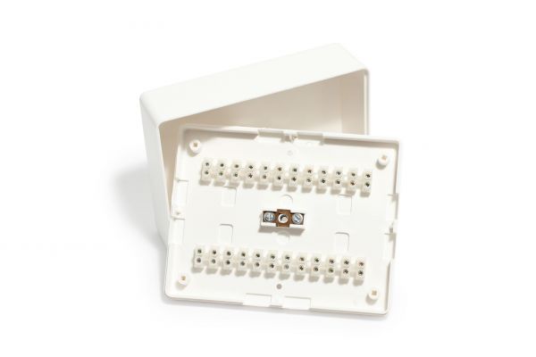 Коробка монтажна з’єднувальна КМС-2-24Мн з тампером у важкогорючому корпусі