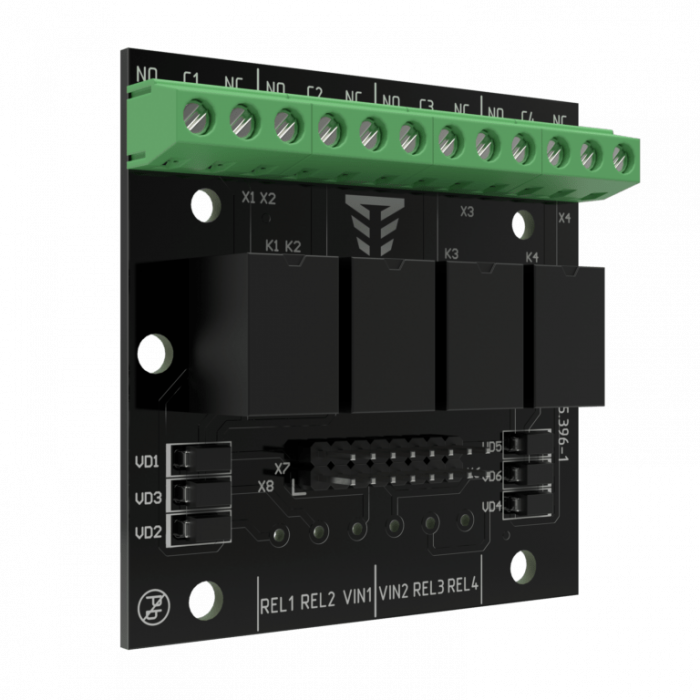 Модуль розширення M-OUT4R для неадресних ППКП серії "Tiras PRIME" на 4 релейні виходи