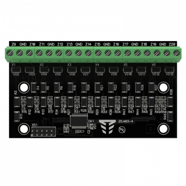 Модуль розширення M-Z(f) для ППКП Tiras PRIME 8L на 12 зон