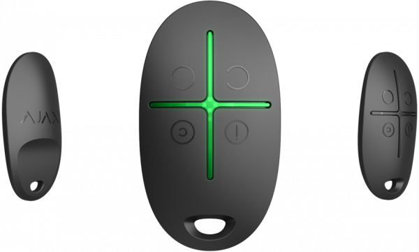 Брелок керування системою безпеки Ajax SpaceControl black
