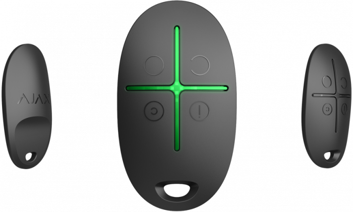 Брелок керування системою безпеки Ajax SpaceControl black