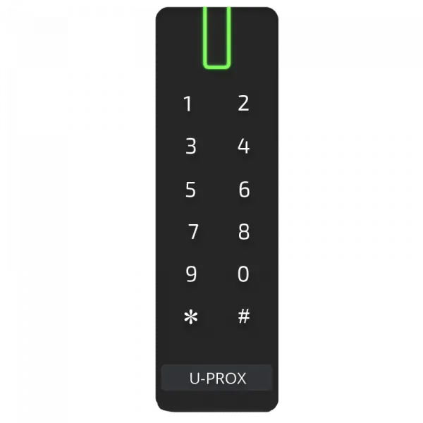Зчитувач мультиформатний з клавіатурою та підтримкою OSDP U-Prox SE keypad
